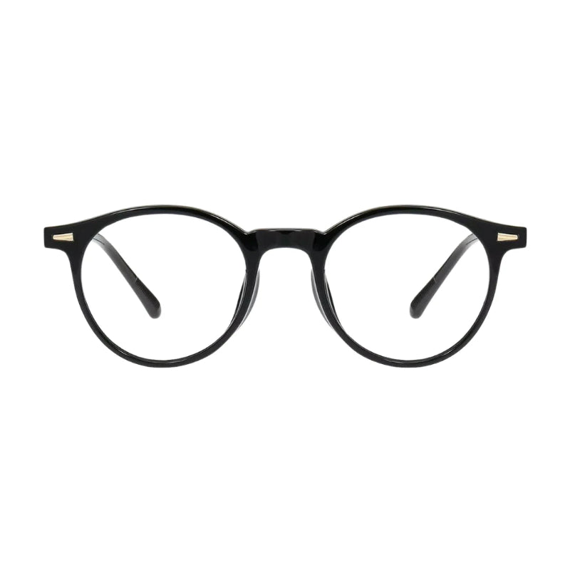 Blue Light Glasses Classic Black frame, stylish and comfortable design with UV400 protection. Reduces eye strain, blocks harmful blue light from screens, and helps improve sleep quality. Lightweight and perfect for daily computer, tablet and smartphone use. Available at www.zenluk.com