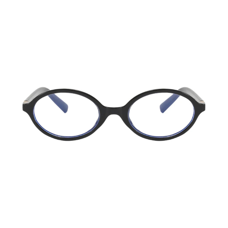 Blue Light Glasses Shine with Black tortoiseshell frame, oval-shaped design and clear blue light filter lenses. Lightweight and stylish, these glasses reduce eye strain, improve sleep, and protect your eyes from harmful screen glare. Ideal for long hours in front of computers, phones, and tablets. Comfortable for everyday wear with a premium look and smooth fit. Available now at www.zenluk.com