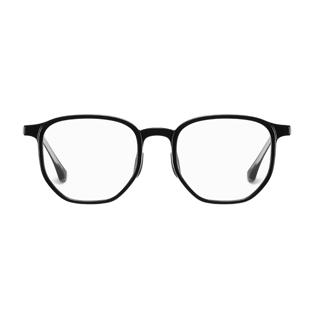 Blue Light Blocking Glasses MILION – Black frame, ideal for screen use. Stylish and lightweight, designed to reduce eye strain. Visit: www.zenluk.com